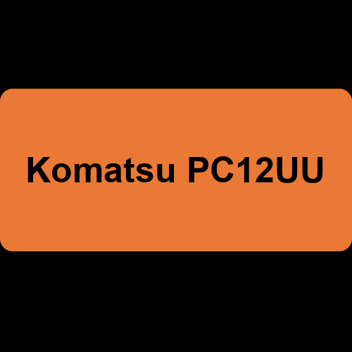 Komatsu PC12UU